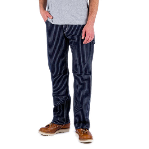 Iron Heart IH-814 Wabash painter pants indigo workwear trousers in Rugged Gentlemen Shoppe