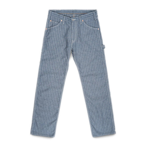 Iron Heart IH-830-IND herringbone pants indigo in 10.5oz available at Rugged Gentlemen Shoppe