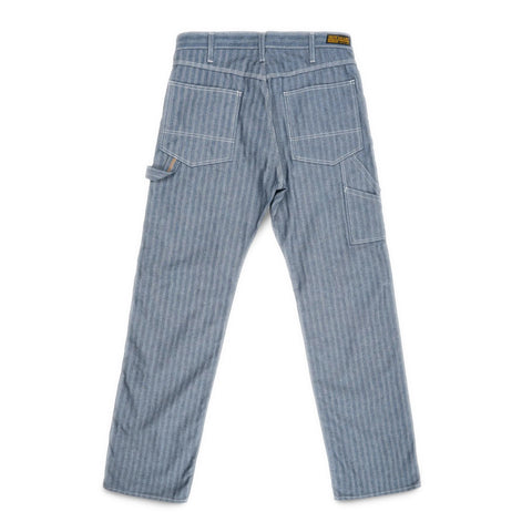 Iron Heart IH-830-IND herringbone pants indigo in 10.5oz available at Rugged Gentlemen Shoppe
