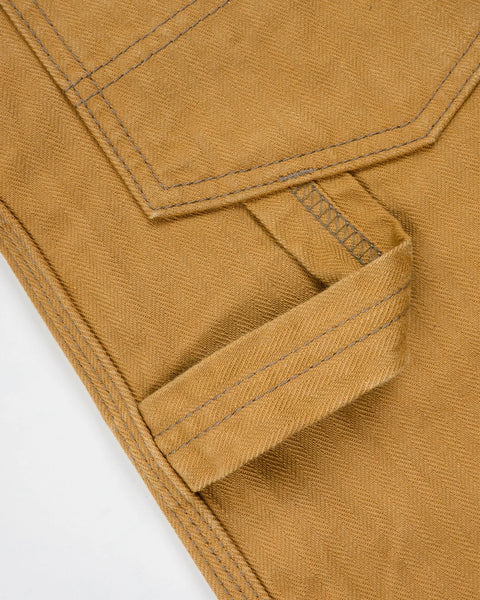 Iron Heart IH-831-BRN herringbone pants indigo in 10.5oz available at Rugged Gentlemen Shoppe