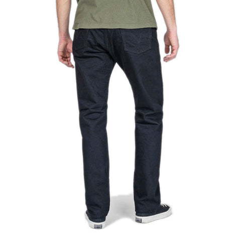 Iron Heart IH-888S-142BB in 14oz black selvedge denim jeans available at Rugged Gentlemen Shoppe