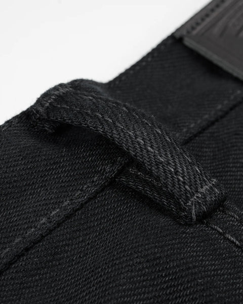 Iron Heart IH-888S-SB 21oz superblack non-fade selvedge denim jeans available at Rugged Gentlemen Shoppe