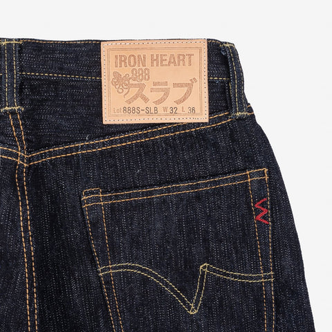 Iron Heart IH-888S-SLB 16oz slubby selvedge denim jeans available at Rugged Gentlemen Shoppe