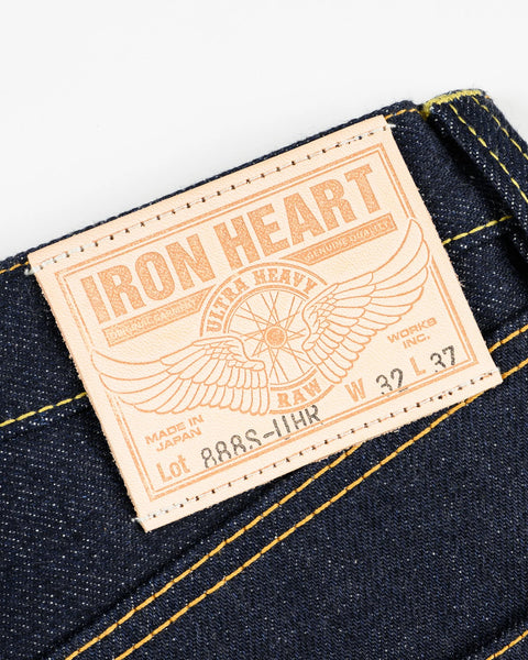 Iron Heart IH-888S-UHR-21/23oz selvedge denim jeans available at Rugged Gentlemen Shoppe