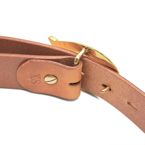 Obbi Good Label handmade solid brass horseshoe belt buckle for 1.5 inch leather belts in Rugged Gentlemen Shoppe Singapore