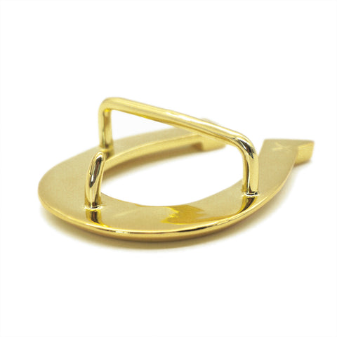 Obbi Good Label handmade solid brass horseshoe belt buckle for 1.5 inch leather belts in Rugged Gentlemen Shoppe Singapore
