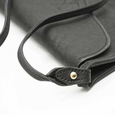 OGL BRAVE Horsehide Pockat Bag Black