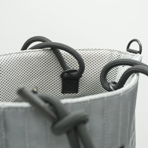 OriGinaLe MILLIE UTILITY TOTE BAG SILVER