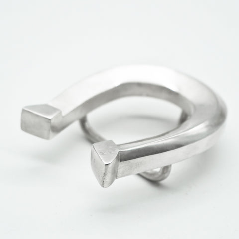 OGL Obbi Good Luck Horsehide Silver Buckle