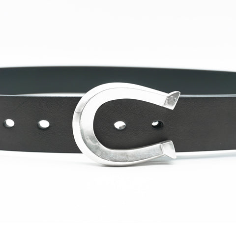 OGL Obbi Good Luck Horsehide Silver Buckle