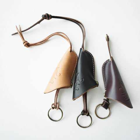 FAITH SFK LEATHER BELL KEYHOLDER