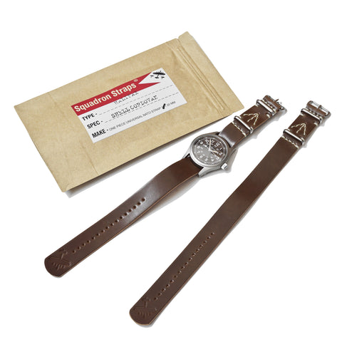 TALI SKUADRON HALIFAX SHELL CORDOVAN NATO TALI WALNUT