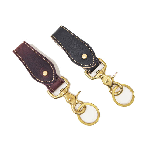 OGL ONLY GOOD LIFE PULL-UP LEATHER KEY FOB