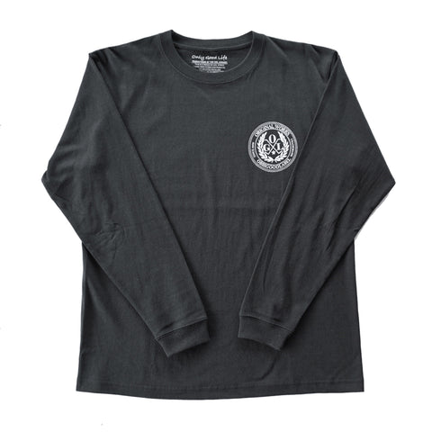 OGL APPAREL OBBI LOGO CLUB T-SHIRT LONG SLEEVE BLACK