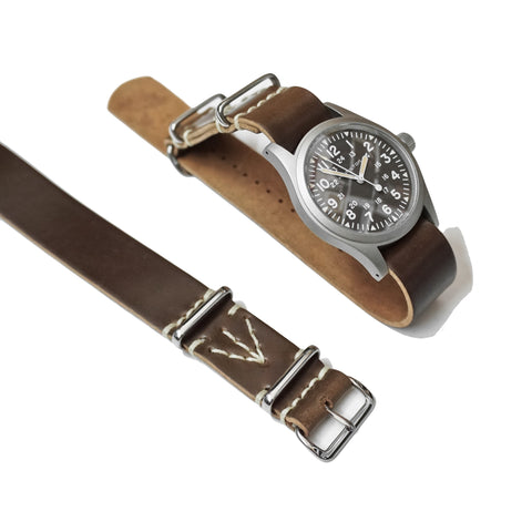TALI SKUADRON HALIFAX SHELL CORDOVAN NATO TALI WALNUT