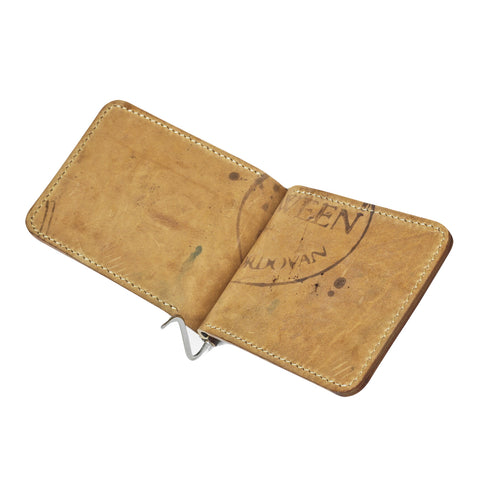OGL BRAVE Shell Cordovan Moneyclip No. 8 - Handstitched