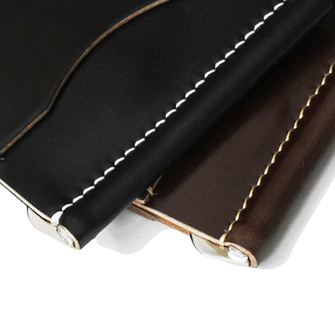 OGL BRAVE Shell Cordovan Moneyclip No. 8 - Handstitched