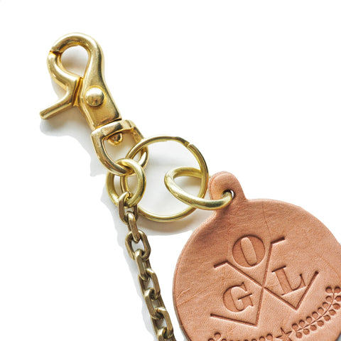 OGL ONLY GOOD LIFE BRASS WALLET CHAIN TYPE 1