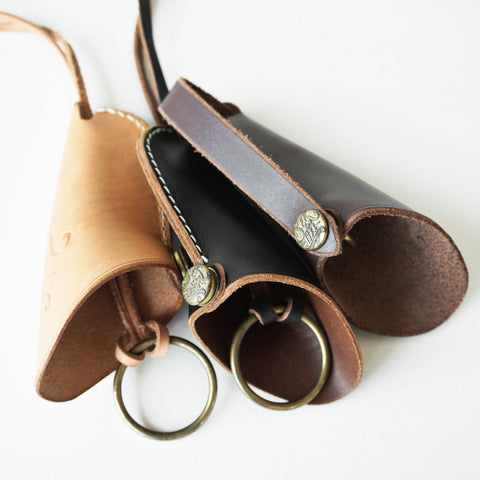 FAITH SFK LEATHER BELL KEYHOLDER