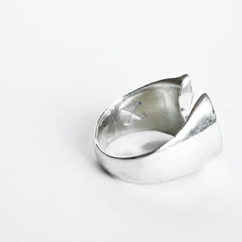 OGL OBBI GOOD LUCK HORSESHOE LUCKY SILVER RING