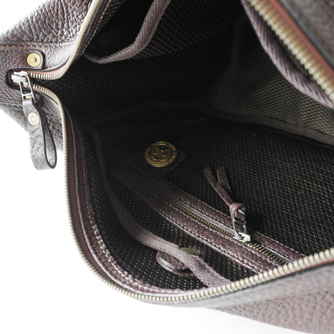 OGL 9981 Leather Hobo-X Bag Sepia