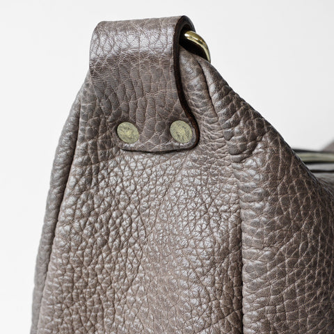 OGL 9981 LEATHER HOBO-X BAG ELEPHANT GREY