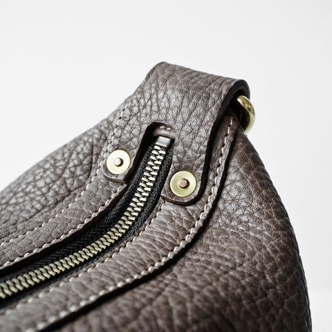 OGL 9981 Leather Hobo-X Bag Elephant Grey