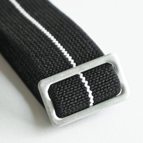 OGL WTC MARINE NATIONALE PARACHUTE WATCH STRAP BLACK/WHITE