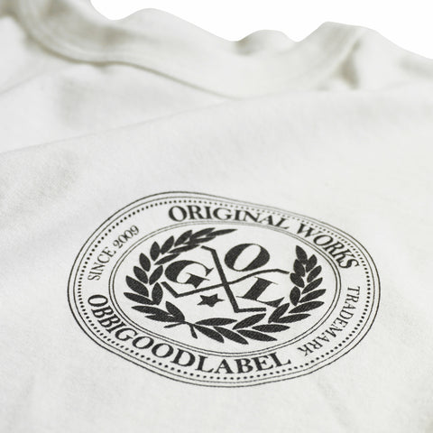 OGL APPAREL OBBI LOGO CLUB T-SHIRT CREAM (2020 LOT 1)