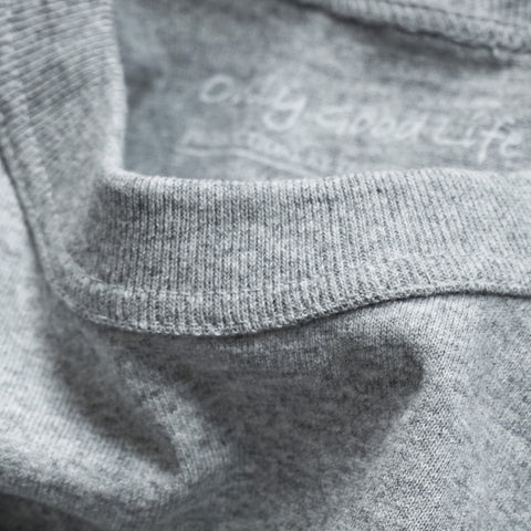 OGL PAKAIAN OBBI BAIK TEE ASAS HEATHER GREY