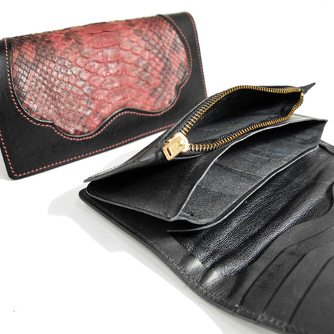OGL SP PYTHON SKIN INLAY WALLET KULIT PANJANG (BERWARNA)