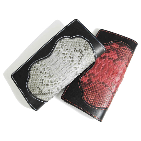 OGL SP PYTHON SKIN INLAY WALLET KULIT PANJANG (BERWARNA)