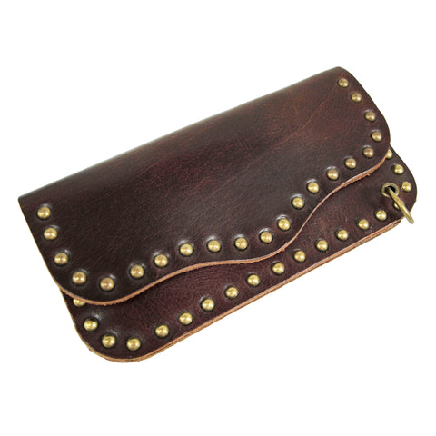 OGL SP BIGBOSS STUDDED TRUCKER LONG LEATHER WALLET