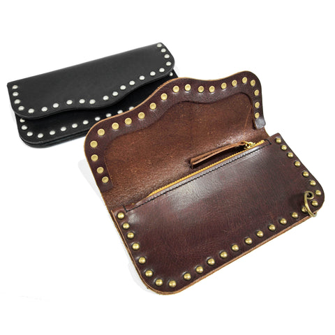 OGL SP BIGBOSS STUDDED TRUCKER LONG LEATHER WALLET