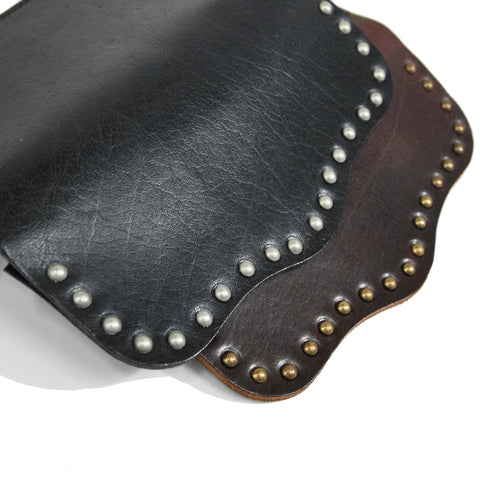 OGL SP BIGBOSS STUDDED TRUCKER LONG LEATHER WALLET