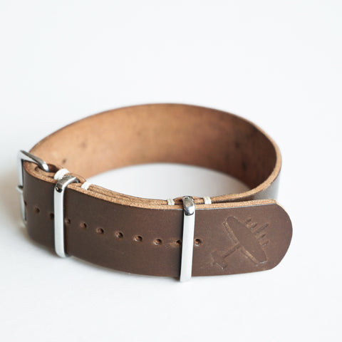 TALI SKUADRON HALIFAX SHELL CORDOVAN NATO TALI WALNUT