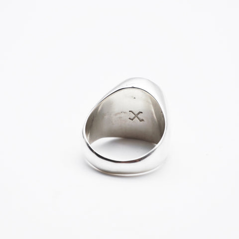 OGL OBBI GOOD LUCK SKULL SILVER RING