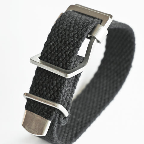 OGL WTC JAPANESE HEAVY COTTONDUCK WATCH STRAP BLACK