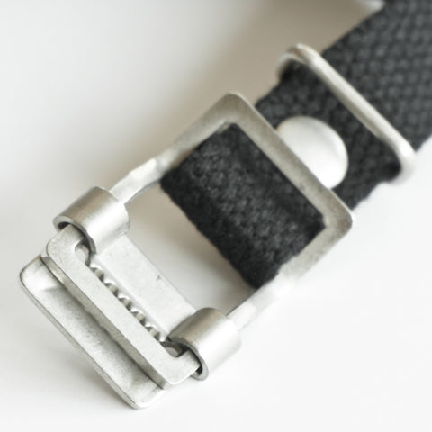 OGL WTC JAPANESE HEAVY COTTONDUCK WATCH STRAP BLACK