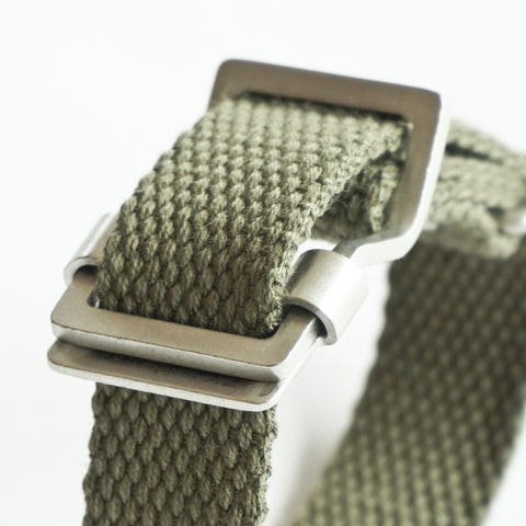 OGL WTC JAPANESE HEAVY COTTONDUCK WATCH STRAP OLIVE