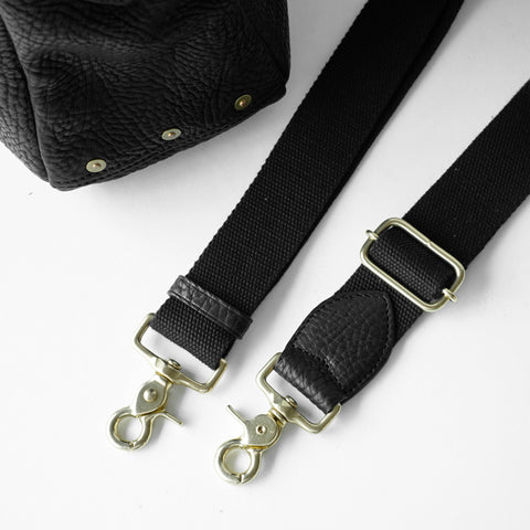 OGL 9981 Leather Zote Bag Black