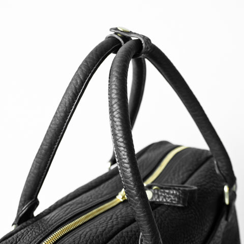 OGL 9981 LEATHER ZOTE BAG BLACK