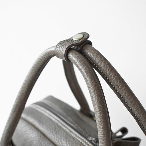 OGL 9981 LEATHER ZOTE BAG ELEPHANT GREY