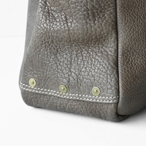 OGL 9981 LEATHER ZOTE BAG ELEPHANT GREY