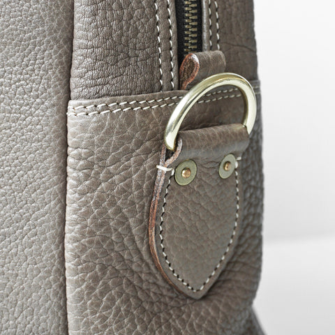 OGL 9981 LEATHER ZOTE BAG ELEPHANT GREY