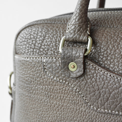 OGL 9981 LEATHER ZOTE BAG ELEPHANT GREY