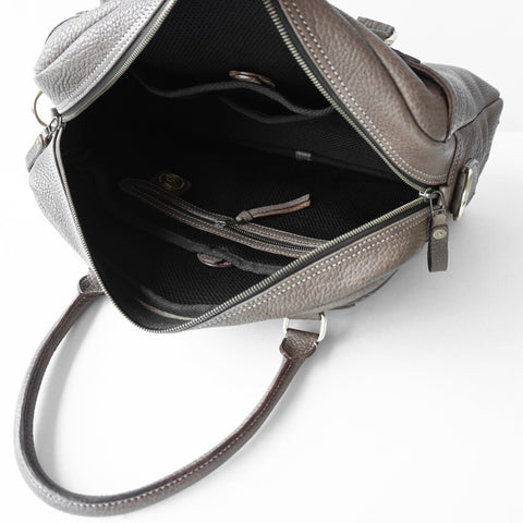 OGL 9981 LEATHER ZOTE BAG ELEPHANT GREY