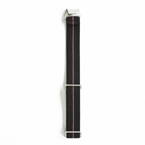 OGL WTC MARINE NATIONALE PARACHUTE WATCH STRAP BLACK/RED