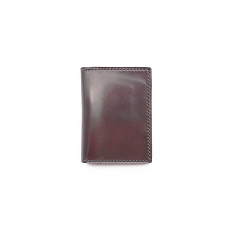 OGL BRAVE SHELL CORDOVAN FOLD CARDHOLDER NO. 8 (HANDSTITCH)