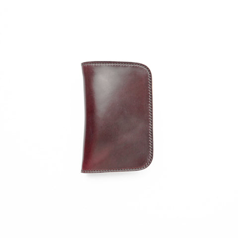 OGL BRAVE Shell Cordovan Mid Leather Wallet No. 8 - Handstitched